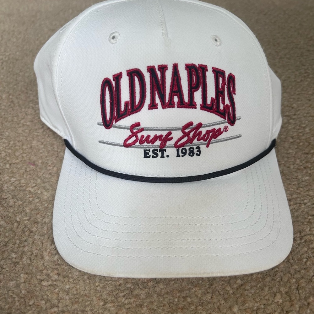 Old Naples Surf Shop White Cap